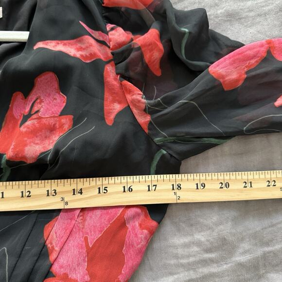 Anthropologie x Hutch Valentina Maxi Wrap Dress Size Small - Picture 7 of 11